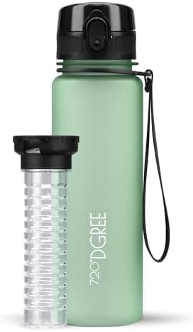 720°DGREE uberBottle Trinkflasche SoftTouch 500ml - Auslaufsicher, BPA-Frei - für Sport und Outdoor-Aktivitäten - Climat