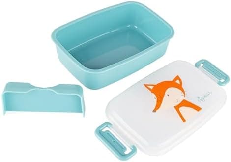 Sigikid 25365 Brotzeitbox Fuchs Lunchbox mit Trennwand, sicher und BPA-frei für Kinder ab 1 Jahr
| Sigikid 25365 Brotze