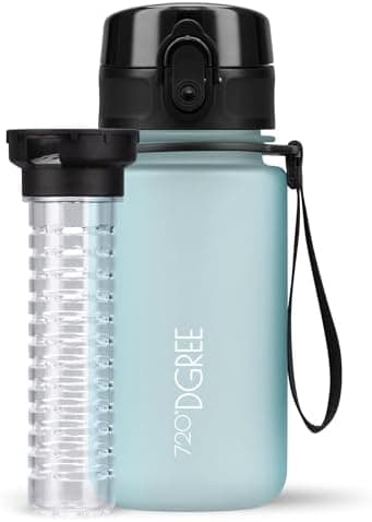 720°DGREE uberBottle Trinkflasche SoftTouch 500ml - Auslaufsicher, BPA-Frei - für Sport und Outdoor-Aktivitäten - Climat