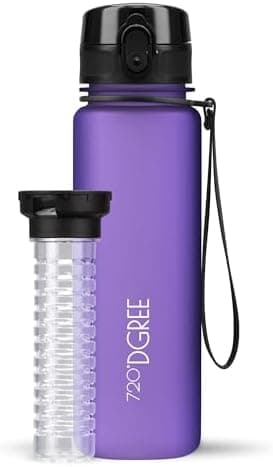 720°DGREE uberBottle Trinkflasche SoftTouch 500ml - Auslaufsicher, BPA-Frei - für Sport und Outdoor-Aktivitäten - Climat