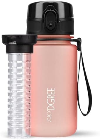 720°DGREE uberBottle Trinkflasche SoftTouch 500ml - Auslaufsicher, BPA-Frei - für Sport und Outdoor-Aktivitäten - Climat