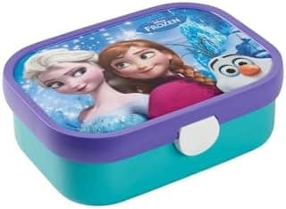 Mepal Brotdose Kinder Campus BPA-frei Animal Friends | Spezialfächerr box mit Gabel & Clip-Verschluss | 750 ml für Kinde
