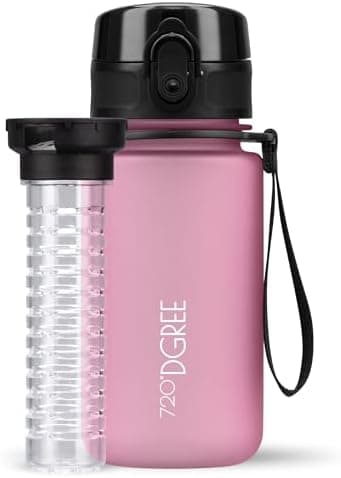 720°DGREE uberBottle Trinkflasche SoftTouch 500ml - Auslaufsicher, BPA-Frei - für Sport und Outdoor-Aktivitäten - Climat