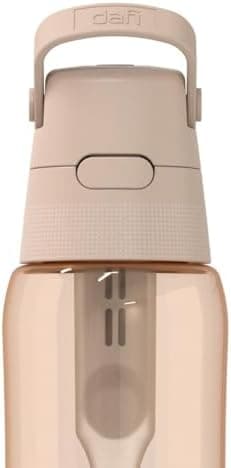 DAFI SOLID Trinkflasche mit Activkohlefilter 0,7 L für Outdoor-Reisen - BPA-Frei, Sportflasche mit gefiltertem Wasser