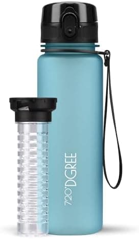 720°DGREE uberBottle Trinkflasche SoftTouch 500ml - Auslaufsicher, BPA-Frei - für Sport und Outdoor-Aktivitäten - Climat
