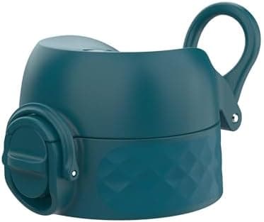 ion8 BPA-frei Auslaufsicherer Trinkflaschendeckel, Klein, 350ml / 500ml, Blau ClimatePartner certified  
ion8 BPA-frei A