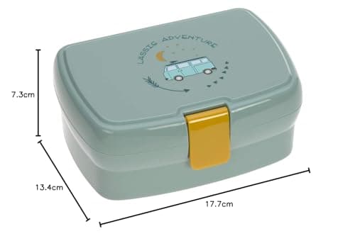 LÄSSIG Kinder Lunchbox Brotdose mit herausnehmbarer Unterteilung BPA-frei rosa  
LÄSSIG Kinder Lunchbox Adventure Tipi,