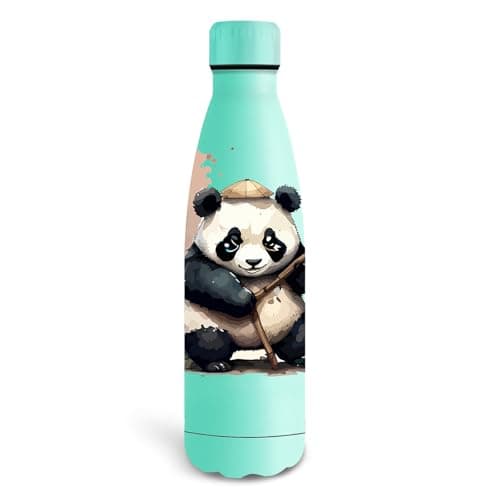 Grsta Trinkflasche 500ml, BPA-freie Edelstahlflasche für Kinder, ideale Wasserspeicherung bei Kalt&warm