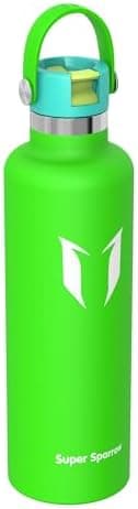 Super Sparrow Thermobecher für Sport und Outdoor - 500ml, 750ml - BPA-Frei, ClimatePartner certified - FlipFlow Trinkfla