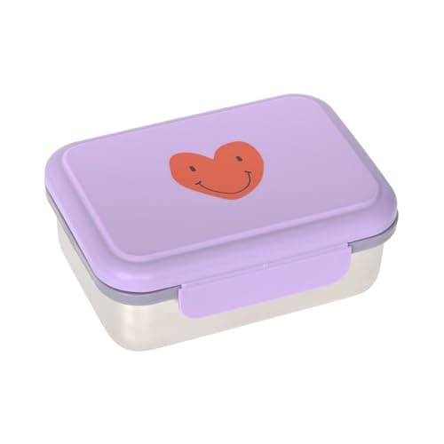 LÄSSIG Edelstahl Kinder Brotdose Frühstücksbox Nachhaltig für Schule und Adventure (1er Pack)  
LÄSSIG Kinder Brotdose E