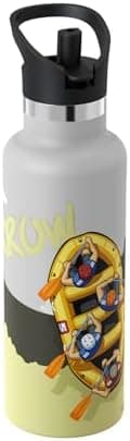 Super Sparrow Thermobecher für Sport und Outdoor - 500ml, 750ml - BPA-Frei, ClimatePartner certified - FlipFlow Trinkfla