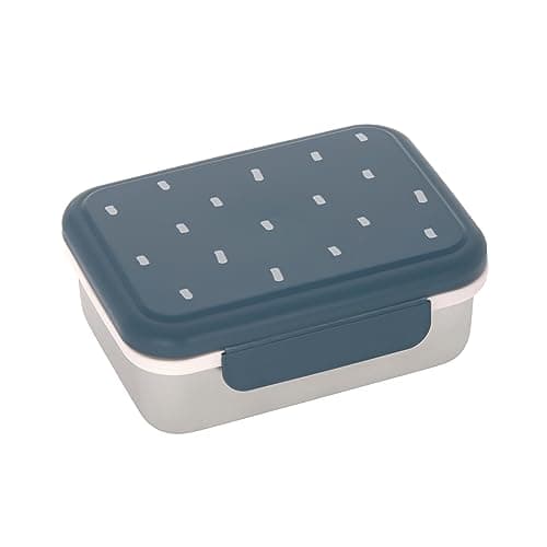 LÄSSIG Edelstahl Kinder Brotdose Frühstücksbox Nachhaltig für Schule und Adventure (1er Pack)  
LÄSSIG Kinder Brotdose E