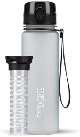 720°DGREE uberBottle Trinkflasche SoftTouch 500ml - Auslaufsicher, BPA-Frei - für Sport und Outdoor-Aktivitäten - Climat