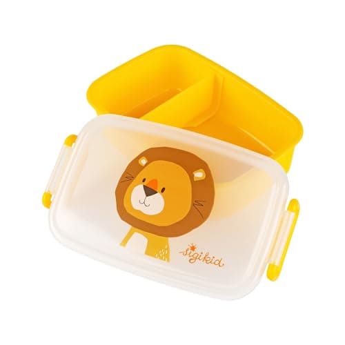 Sigikid 25365 Brotzeitbox Fuchs Lunchbox mit Trennwand, sicher und BPA-frei für Kinder ab 1 Jahr
| Sigikid 25365 Brotze