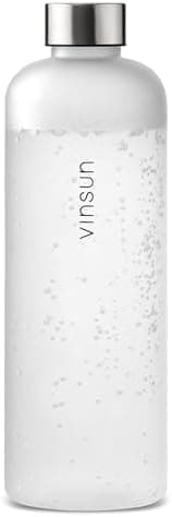 VINSUN Trinkflasche 1000ml - auslaufsicher, BPA frei, Tritan - Leichte Wasserflasche für Sport und Outdoor activities -
