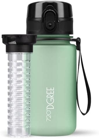 720°DGREE uberBottle Trinkflasche SoftTouch 500ml - Auslaufsicher, BPA-Frei - für Sport und Outdoor-Aktivitäten - Climat