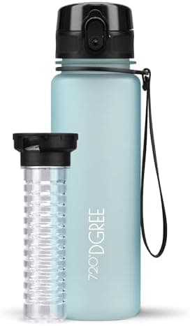 720°DGREE uberBottle Trinkflasche SoftTouch 500ml - Auslaufsicher, BPA-Frei - für Sport und Outdoor-Aktivitäten - Climat