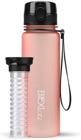 720°DGREE uberBottle Trinkflasche SoftTouch 500ml - Auslaufsicher, BPA-Frei - für Sport und Outdoor-Aktivitäten - Climat