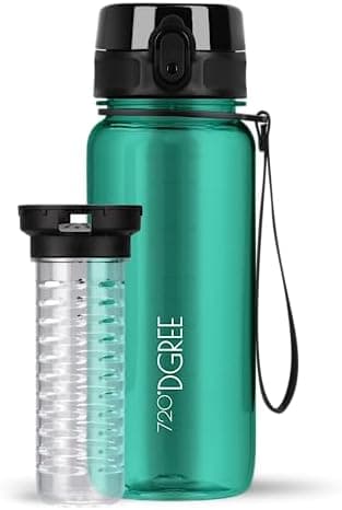 720°DGREE uberBottle Trinkflasche SoftTouch 500ml - Auslaufsicher, BPA-Frei - für Sport und Outdoor-Aktivitäten - Climat