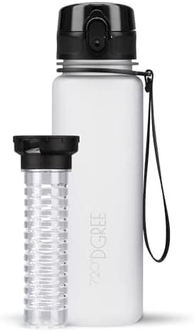 720°DGREE uberBottle Trinkflasche SoftTouch 500ml - Auslaufsicher, BPA-Frei - für Sport und Outdoor-Aktivitäten - Climat