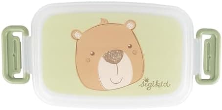 Sigikid 25365 Brotzeitbox Fuchs Lunchbox mit Trennwand, sicher und BPA-frei für Kinder ab 1 Jahr
| Sigikid 25365 Brotze