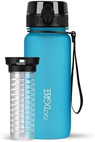 720°DGREE uberBottle Trinkflasche SoftTouch 500ml - Auslaufsicher, BPA-Frei - für Sport und Outdoor-Aktivitäten - Climat