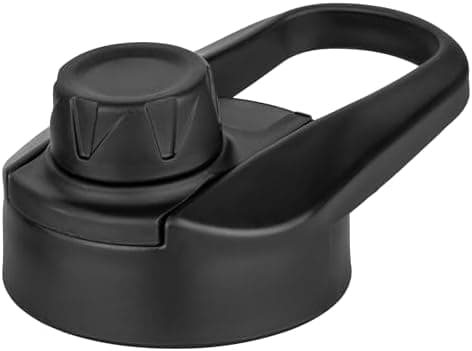 Vinsun Ersatz-Deckel Set für Edelstahl Trinkflaschen - Strohhalme passend 500ml/750ml/1000ml - auslaufsicher Reinigungsb