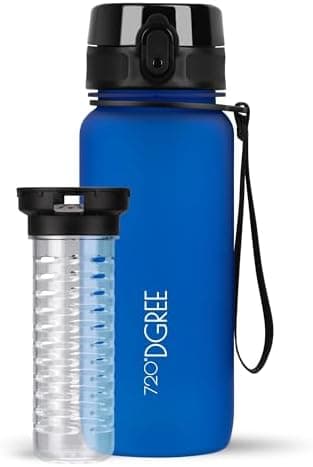 720°DGREE uberBottle Trinkflasche SoftTouch 500ml - Auslaufsicher, BPA-Frei - für Sport und Outdoor-Aktivitäten - Climat