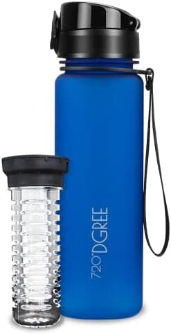 720°DGREE uberBottle Trinkflasche SoftTouch 500ml - Auslaufsicher, BPA-Frei - für Sport und Outdoor-Aktivitäten - Climat
