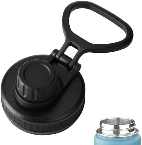 Ersatzdeckel für Wasserflasche - BPA-freier, auslaufsicherer Deckel für Sport und Alltag | passt auf die meisten Flasche