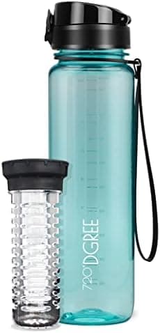720°DGREE uberBottle Trinkflasche SoftTouch 500ml - Auslaufsicher, BPA-Frei - für Sport und Outdoor-Aktivitäten - Climat