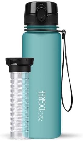 720°DGREE uberBottle Trinkflasche SoftTouch 500ml - Auslaufsicher, BPA-Frei - für Sport und Outdoor-Aktivitäten - Climat