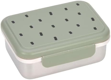 LÄSSIG Edelstahl Kinder Brotdose Frühstücksbox Nachhaltig für Schule und Adventure (1er Pack)  
LÄSSIG Kinder Brotdose E