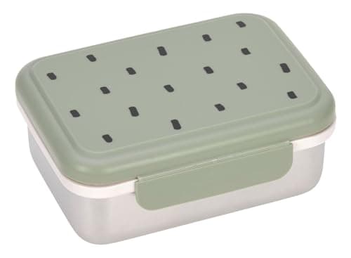 LÄSSIG Edelstahl Kinder Brotdose Frühstücksbox Nachhaltig für Schule und Adventure (1er Pack)  
LÄSSIG Kinder Brotdose E