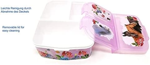 Kinder Brotdose Lunchbox Minecraft - mit Fächern - BPA frei - Perfect für Schultage und Picknicks
