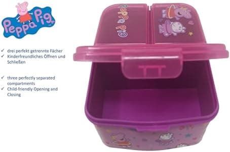 Kinder Brotdose Lunchbox Minecraft - mit Fächern - BPA frei - Perfect für Schultage und Picknicks