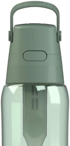 DAFI SOLID Trinkflasche mit Activkohlefilter 0,7 L für Outdoor-Reisen - BPA-Frei, Sportflasche mit gefiltertem Wasser