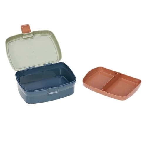LÄSSIG Kinder Lunchbox Brotdose mit herausnehmbarer Unterteilung BPA-frei rosa  
LÄSSIG Kinder Lunchbox Adventure Tipi,