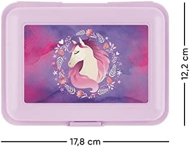 ### Baagl Brotdose Kinder für Schule – Lunchbox für Mädchen & Jungen – Jausenbox, Brotzeitbox, Brotbox, Snackbox (Delphi