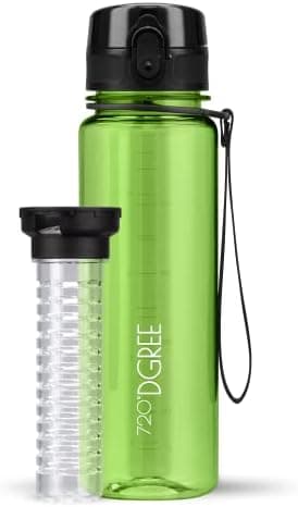 720°DGREE uberBottle Trinkflasche SoftTouch 500ml - Auslaufsicher, BPA-Frei - für Sport und Outdoor-Aktivitäten - Climat