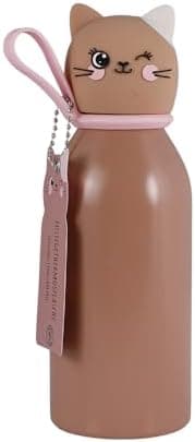 Lulubug Kinder Trinkflasche Tierform BPA-frei 350ml Kaltes Warmes Isolert Flasche | Doppelwandig Edelstahl Spülmaschinen