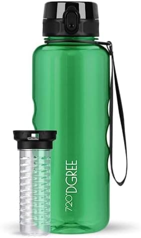 720°DGREE uberBottle Trinkflasche SoftTouch 500ml - Auslaufsicher, BPA-Frei - für Sport und Outdoor-Aktivitäten - Climat