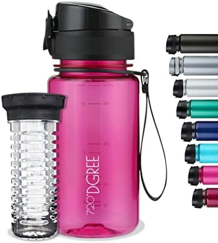 720°DGREE uberBottle Trinkflasche SoftTouch 500ml - Auslaufsicher, BPA-Frei - für Sport und Outdoor-Aktivitäten - Climat