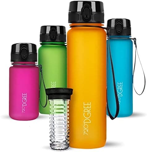 720°DGREE uberBottle Trinkflasche SoftTouch 500ml - Auslaufsicher, BPA-Frei - für Sport und Outdoor-Aktivitäten - Climat
