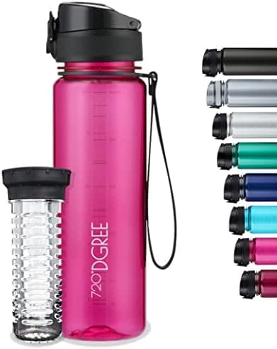 720°DGREE uberBottle Trinkflasche SoftTouch 500ml - Auslaufsicher, BPA-Frei - für Sport und Outdoor-Aktivitäten - Climat