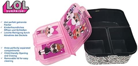 Kinder Brotdose Lunchbox Minecraft - mit Fächern - BPA frei - Perfect für Schultage und Picknicks