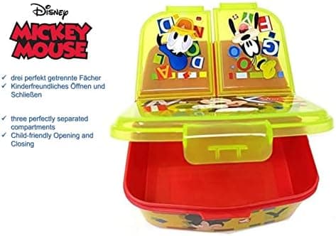 Kinder Brotdose Lunchbox Minecraft - mit Fächern - BPA frei - Perfect für Schultage und Picknicks