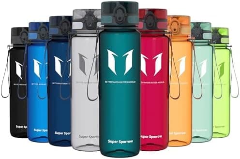 Super Sparrow BPA-frei Wasserflasche - 500ml - Ideale für Sport und Outdoor - Nachhaltig ClimatePartner certified