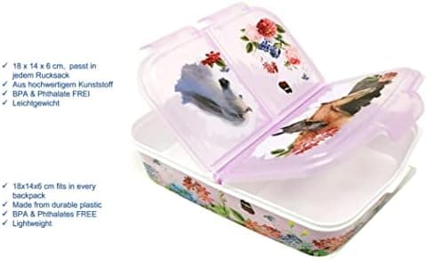 Kinder Brotdose Lunchbox Minecraft - mit Fächern - BPA frei - Perfect für Schultage und Picknicks