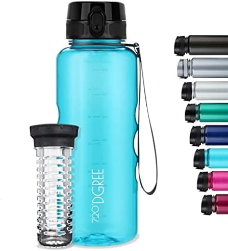 720°DGREE uberBottle Trinkflasche SoftTouch 500ml - Auslaufsicher, BPA-Frei - für Sport und Outdoor-Aktivitäten - Climat